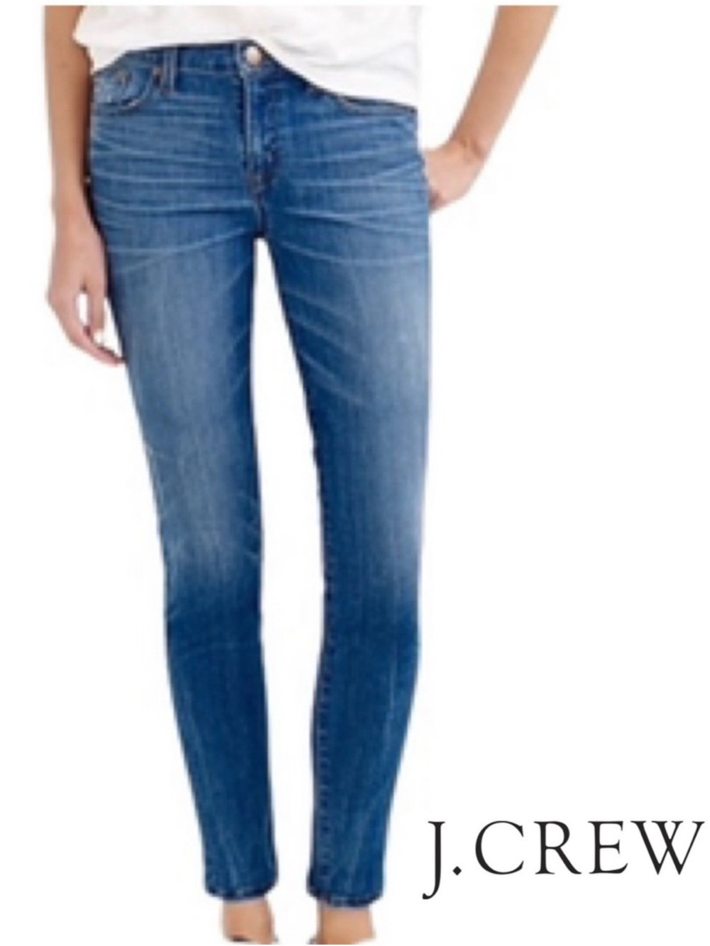 J. Crew Mid-RiseToothpick Skinny Jean